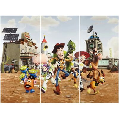 Papier Peint Enfant Disney Toy Story Murale Géante + Colle - Publicité Papier Peint Enfant Disney Toy Story Murale Géante + Colle - Publicité