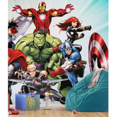 Agdesign Marvel Avengers Wallpaper 141x106 Inch Superheroes Agdesign Marvel Avengers Wallpaper 141x106 Inch Superheroes