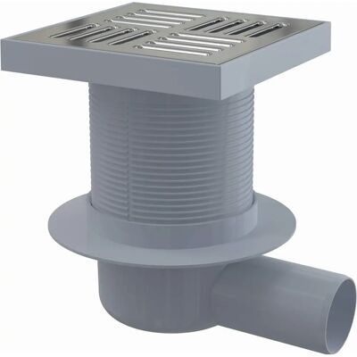 ALCAPLAST Drain de Sol - Grille en Acier Inoxydable, 150x150/50 mm - Publicité ALCAPLAST Drain de Sol - Grille en Acier Inoxydable, 150x150/50 mm - Publicité