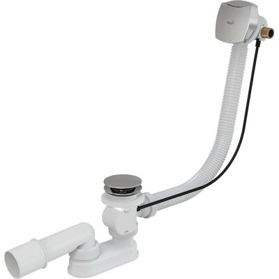 ALCADRAIN - A564CRM1-100 - 1000 mm - Conjunto de desagüe para bañera ALCADRAIN - A564CRM1-100 - 1000 mm - Conjunto de desagüe para bañera