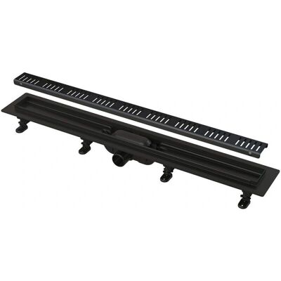 Alca Canaline Drenaj de duș - 750 mm, Negru Mat, Anti-miros, Instalare Ușoară Alca Canaline Drenaj de duș - 750 mm, Negru Mat, Anti-miros, Instalare Ușoară