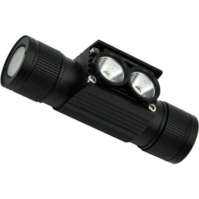 CEL-TEC HL1200 Twin schwarze Stirnlampe LED - Stirnlampe CEL-TEC HL1200 Twin schwarze Stirnlampe LED - Stirnlampe
