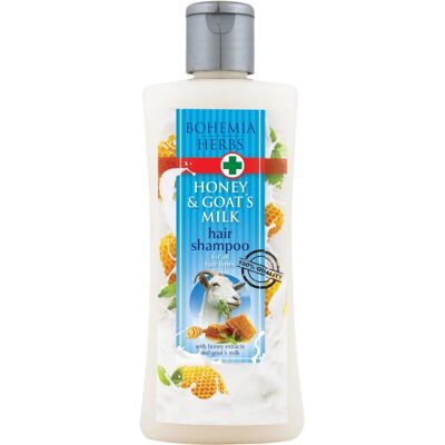 Bohemia Gifts & Cosmetics Geitenmelk Honing Shampoo - Shampoo Bohemia Gifts & Cosmetics Geitenmelk Honing Shampoo - Shampoo