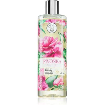 Bohemia Gifts & Cosmetics Peony Shower Gel - Body & Hair - 400ml Bohemia Gifts & Cosmetics Peony Shower Gel - Body & Hair - 400ml