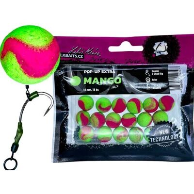 LK Baits - Pop-Up Extra Mango - 18 mm - 14 ks - Boilie LK Baits - Pop-Up Extra Mango - 18 mm - 14 ks - Boilie