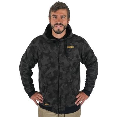 MIKBAITS - Bunda se zipem black camou sherpa - Black camou sherpa - XXL - Jacket MIKBAITS - Bunda se zipem black camou sherpa - Black camou sherpa - XXL - Jacket