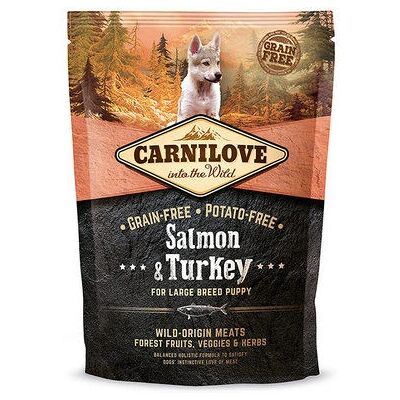 Carnilove Lax & Kalkon för stora rasvalpar - 1,5 kg Carnilove Lax & Kalkon för stora rasvalpar - 1,5 kg