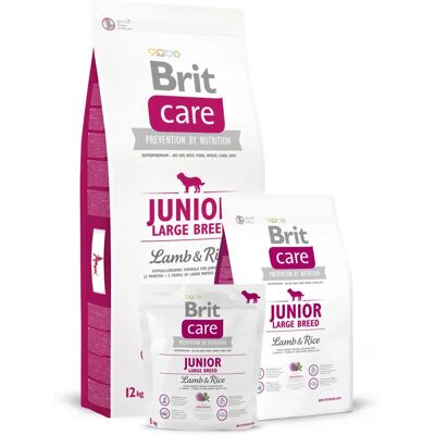 Brit Care Junior Large Breed Lammas & Riisi - Koiranruoka Brit Care Junior Large Breed Lammas & Riisi - Koiranruoka