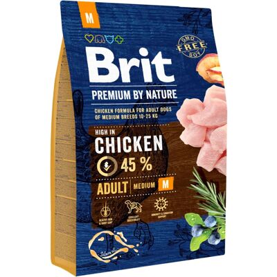Brit 8595602526352 krmivo pro psy - 3 kg Dospělá kuřecí Brit 8595602526352 krmivo pro psy - 3 kg Dospělá kuřecí