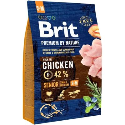 Brit Premium By Nature Senior Klein / Mittel Trockenfutter Brit Premium By Nature Senior Klein / Mittel Trockenfutter