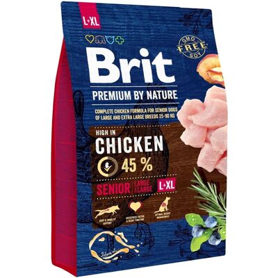 Brit Senior Groot Ras hondenvoer - Ondersteunt gewrichten & hart Brit Senior Groot Ras hondenvoer - Ondersteunt gewrichten & hart