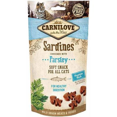 Carnilove Sardiner med persilja kattgodis - 50g Carnilove Sardiner med persilja kattgodis - 50g