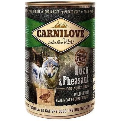 Carnilove Ente & Fasan Hundefutter - Getreidefrei, 6x400g Carnilove Ente & Fasan Hundefutter - Getreidefrei, 6x400g