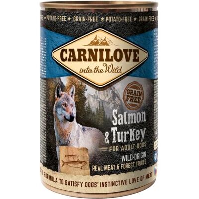 Carnilove Lax & Kalkon 6x400g Hundfoder Carnilove Lax & Kalkon 6x400g Hundfoder