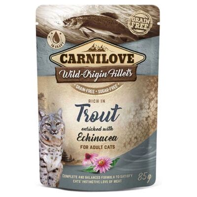 Carnilove Torsk Echinacea Katmat - Fritt från spannmål, 85g Carnilove Torsk Echinacea Katmat - Fritt från spannmål, 85g