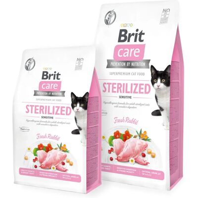 Brit 8595602540754 Getreidefrei Sterilisiert & Sensitiv Trockenfutter für Katzen - 7kg Brit 8595602540754 Getreidefrei Sterilisiert & Sensitiv Trockenfutter für Katzen - 7kg