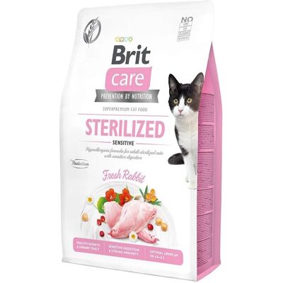 Brit Care Färsk Kanin Utan Korn - Kattmat - Steriliserade Känsliga - 400g Brit Care Färsk Kanin Utan Korn - Kattmat - Steriliserade Känsliga - 400g