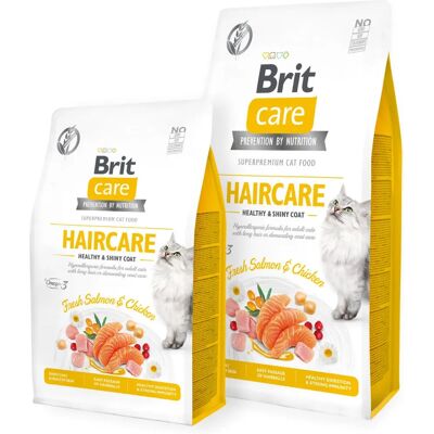 Nourriture Sèche Sans Céréales Brit Care Saumon Poulet - 2 kg - Publicité Nourriture Sèche Sans Céréales Brit Care Saumon Poulet - 2 kg - Publicité