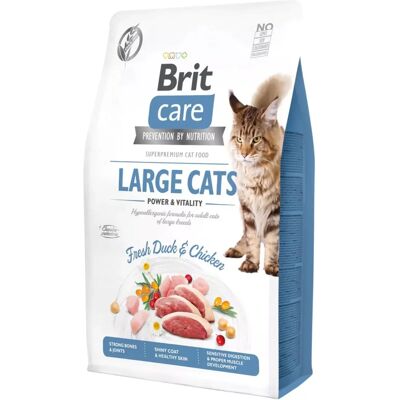 Brit Care Spannmålsfri Torrfôr för Stora Katter - 2 Kg Brit Care Spannmålsfri Torrfôr för Stora Katter - 2 Kg
