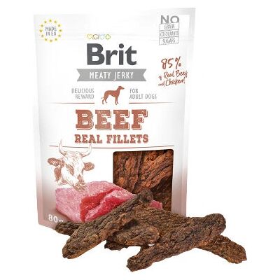Brit Hundesnacks Biff Jerky - 80g Brit Hundesnacks Biff Jerky - 80g