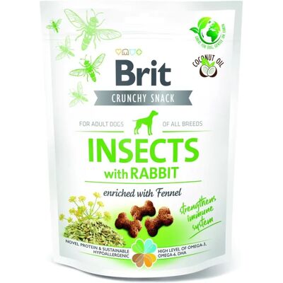 Brit Care Hund Crunchy Cracker Insekter Kanin & Fennikel - Hundesnack Brit Care Hund Crunchy Cracker Insekter Kanin & Fennikel - Hundesnack