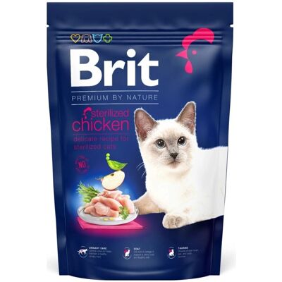 BRIT Tørrfôr for Katter - Premium, Kylling, Naturlig, Med Leversaus BRIT Tørrfôr for Katter - Premium, Kylling, Naturlig, Med Leversaus