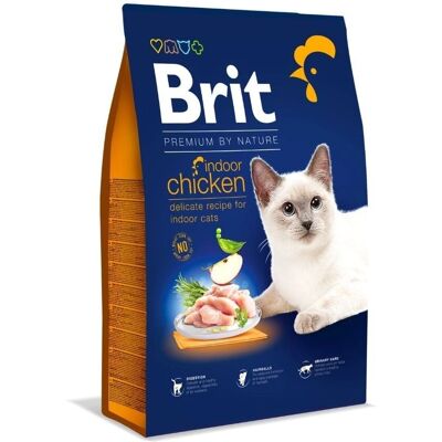 BRIT Cat Premium Indoor kuře - Suché krmivo pro kočky BRIT Cat Premium Indoor kuře - Suché krmivo pro kočky
