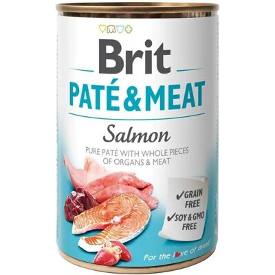 Brit Laks & Kjøtt Våtfôr - 400G Brit Laks & Kjøtt Våtfôr - 400G