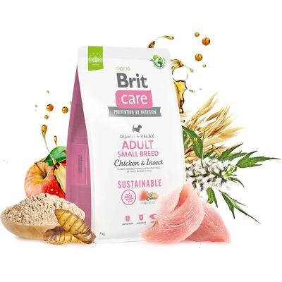 Brit Care Kleine Rassen Hundefutter mit Huhn & Insekten - Nachhaltig - 7 Kg Brit Care Kleine Rassen Hundefutter mit Huhn & Insekten - Nachhaltig - 7 Kg