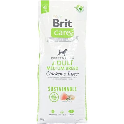 Brit Care Hundenatur för medelstor ras – kyckling & insekter - 12 kg Brit Care Hundenatur för medelstor ras – kyckling & insekter - 12 kg