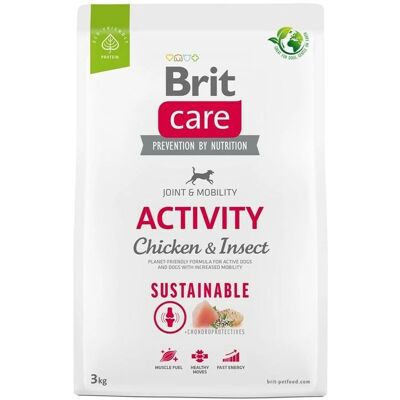 Brit Care Dog Sustainable Activity - Huhn & Insekten 3kg Brit Care Dog Sustainable Activity - Huhn & Insekten 3kg