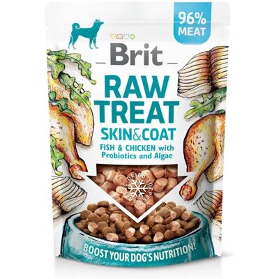 Brit Care Rågodis för hund - Hud & Päls - 10 x 40 g Brit Care Rågodis för hund - Hud & Päls - 10 x 40 g