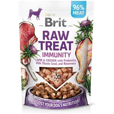 Brit Care - Chien - Friandise Crue - Agneau & Poulet - Immunité - Publicité Brit Care - Chien - Friandise Crue - Agneau & Poulet - Immunité - Publicité
