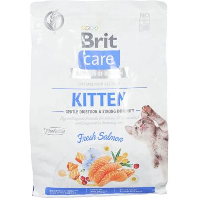 Brit Care Kitten Świeży łosoś Trawienie & Odporność - Sucha karma dla kociąt Brit Care Kitten Świeży łosoś Trawienie & Odporność - Sucha karma dla kociąt