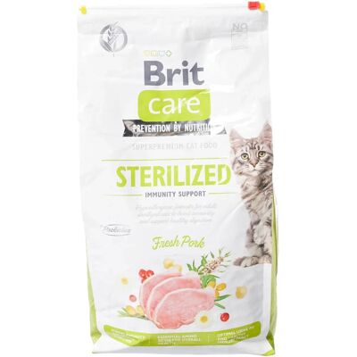 Brit Care Imunitate pentru Pisici Sterilizați - Fără Cereale - 7 Kg Brit Care Imunitate pentru Pisici Sterilizați - Fără Cereale - 7 Kg