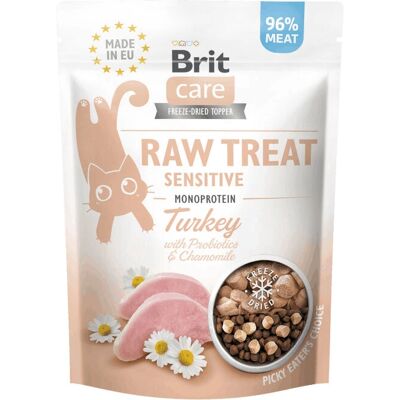 Brit Care Raw Treat Kalkon - Kattgodis - 40G Brit Care Raw Treat Kalkon - Kattgodis - 40G