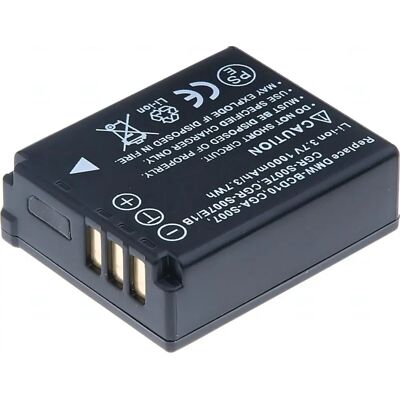 Batterie pour caméra Panasonic DMW-BCD10 - Alimentation - Publicité Batterie pour caméra Panasonic DMW-BCD10 - Alimentation - Publicité