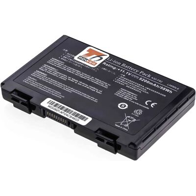 T6 Power Asus K40, K41, K50, K51, K60, K61, K70, F52, F82, X5D, X70, X88 6článková notebooková baterie T6 Power Asus K40, K41, K50, K51, K60, K61, K70, F52, F82, X5D, X70, X88 6článková notebooková baterie