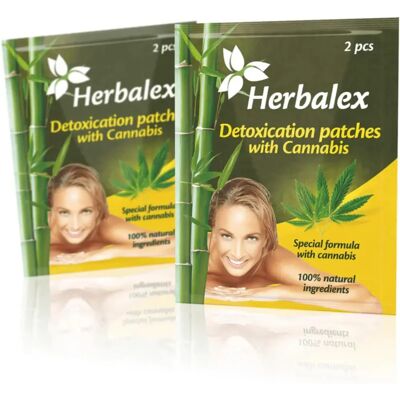 Herbalex Plaster Odtruwający z Konopi - 2 sztuki - Odtrucie ciała Herbalex Plaster Odtruwający z Konopi - 2 sztuki - Odtrucie ciała