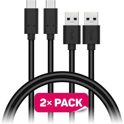 Connect IT - CCA-5006-BK - USB-C és USB-A - 1 m - USB-kábel Connect IT - CCA-5006-BK - USB-C és USB-A - 1 m - USB-kábel