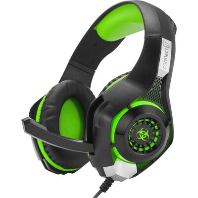 Sluchátka Connect IT CHP-4510-GR - Headset Sluchátka Connect IT CHP-4510-GR - Headset