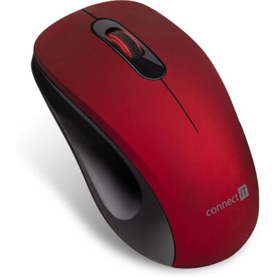 Connect IT CMO-2230-RD kabellose Maus - Ambidextrous, 1200 DPI Connect IT CMO-2230-RD kabellose Maus - Ambidextrous, 1200 DPI