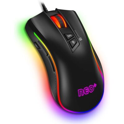 Connect IT CMO-3591-BK Gaming-Maus - 7200 DPI, USB-A, Optisch, Rechtshänder Connect IT CMO-3591-BK Gaming-Maus - 7200 DPI, USB-A, Optisch, Rechtshänder
