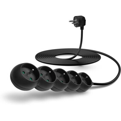 Connect IT - CES-1323-BK - 5 m - 5 Steckdosen - Power strip Connect IT - CES-1323-BK - 5 m - 5 Steckdosen - Power strip