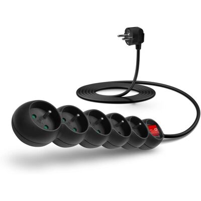 Connect IT PowerRex 5m Prodlužovací kabel - Power Extension Cord Connect IT PowerRex 5m Prodlužovací kabel - Power Extension Cord