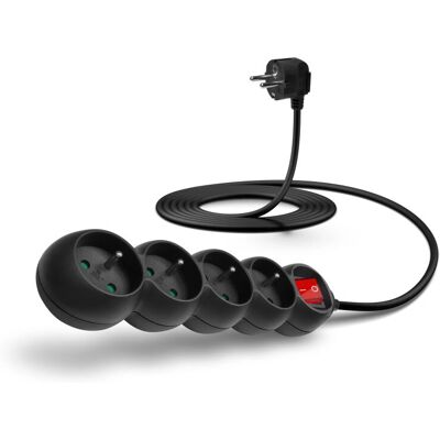 Connect IT CES-1011-BK Verlängerungskabel - Indoor Schwarz Connect IT CES-1011-BK Verlängerungskabel - Indoor Schwarz
