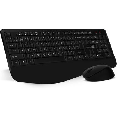 Set bezdrátové klávesnice a myši Connect IT CKM-7803-CS - Černá kancelář Set bezdrátové klávesnice a myši Connect IT CKM-7803-CS - Černá kancelář