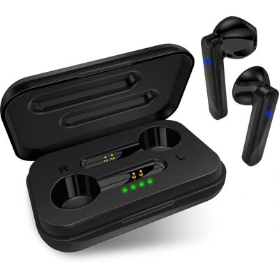 Connect IT CEP-1000 Kabelloses Headset - Anrufe/Musik Schwarz Connect IT CEP-1000 Kabelloses Headset - Anrufe/Musik Schwarz