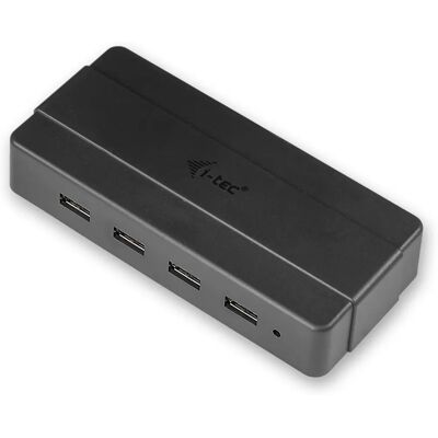 i-tec U3HUB445 USB-Hub - 4 Ports, 5 V, Schwarz i-tec U3HUB445 USB-Hub - 4 Ports, 5 V, Schwarz