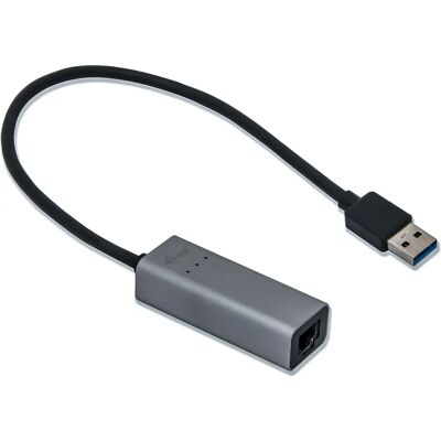 i-tec Metal U3METALGLAN Nätverkskort - Gigabit Ethernet Adapter i-tec Metal U3METALGLAN Nätverkskort - Gigabit Ethernet Adapter